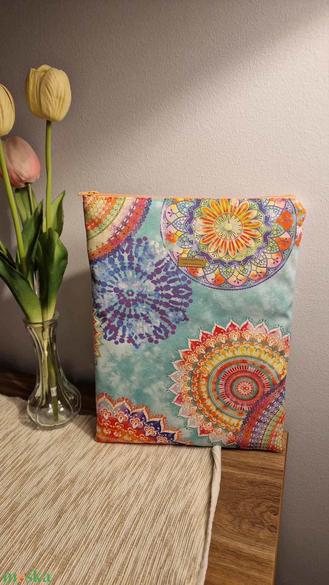 Mandala mintás könyvtok - könyv & zene - könyvtok - Meska.hu