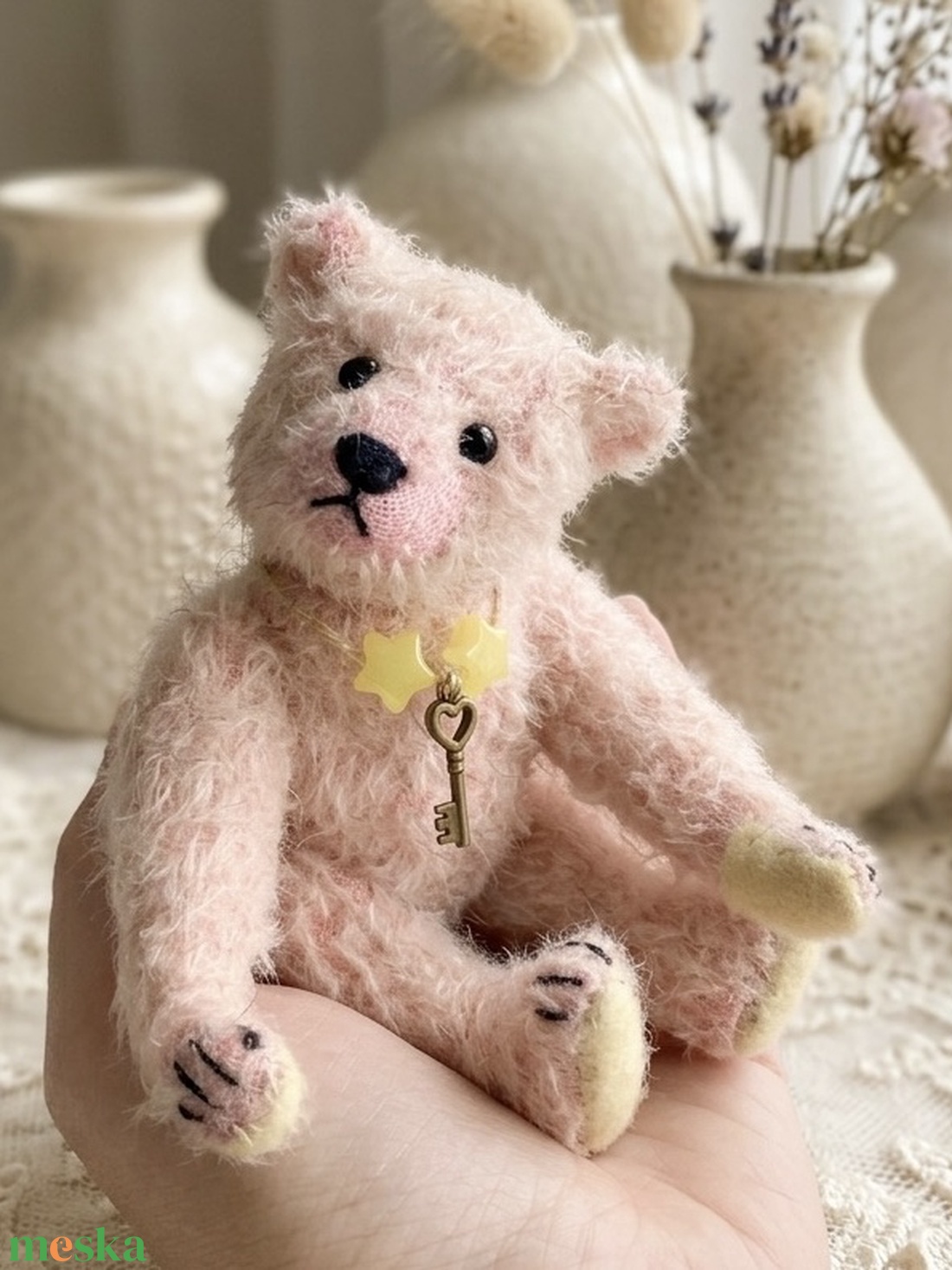 Egyedi antik stílusú kézzel készült mackó maci - művészet - más gyűjtemények - Meska.hu