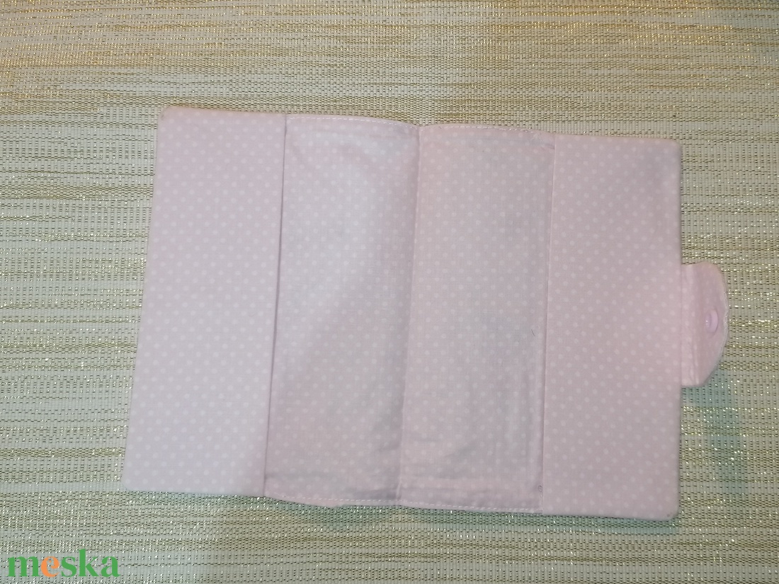 Textil egészségügyi kiskönyv borító - nyuszis  - otthon & lakás - papír írószer - egészségügyi kiskönyv borító - Meska.hu