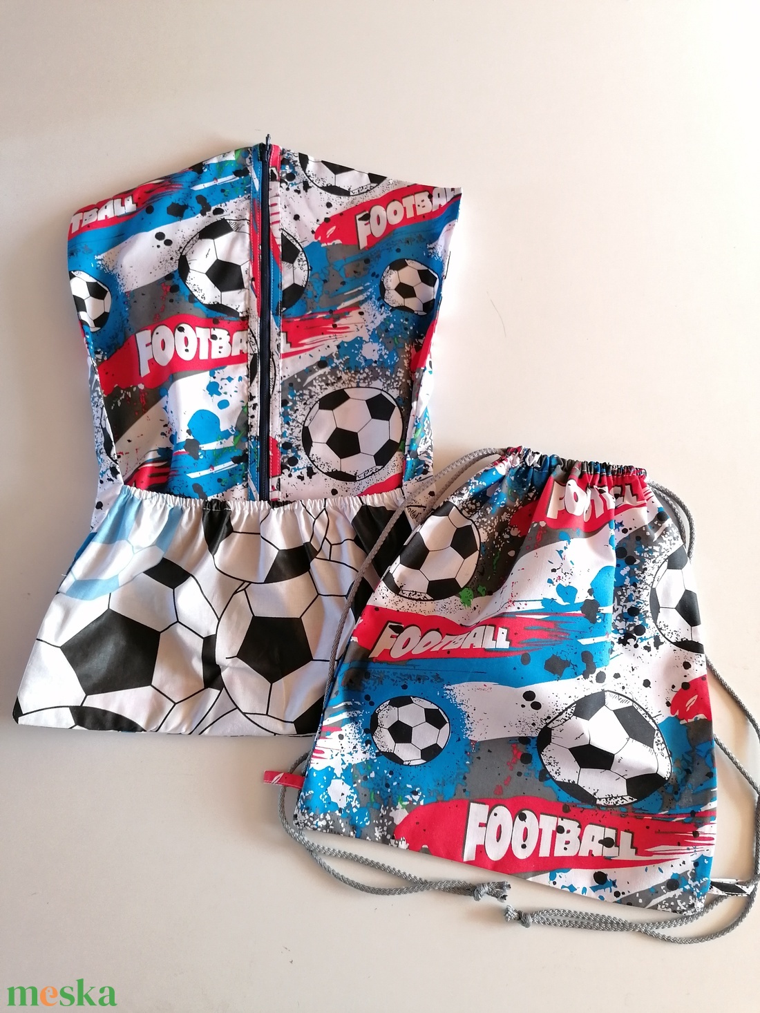 Ovis szett-focis - játék & sport - ovis felszerelés - ovis zsák - Meska.hu