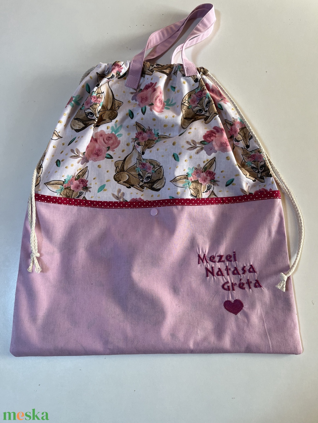 Óvodai akasztós ruhazsák  - játék & sport - ovis felszerelés - ovis szett - Meska.hu