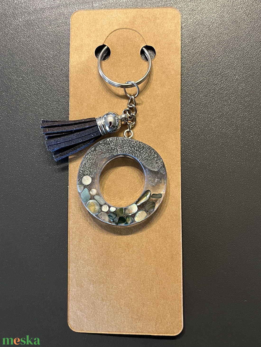 Egyedi gyanta betű-O - táska & tok - kulcstartó & táskadísz - kulcstartó - Meska.hu