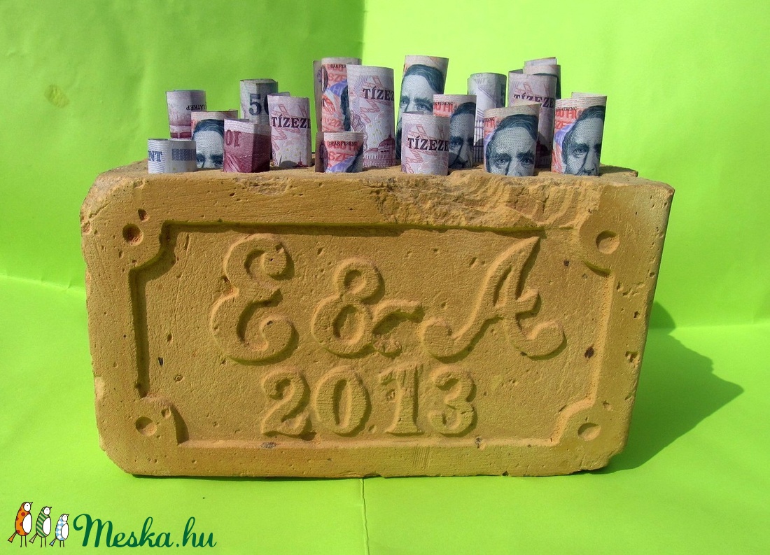 Lyukas tégla ajándékba -  - Meska.hu