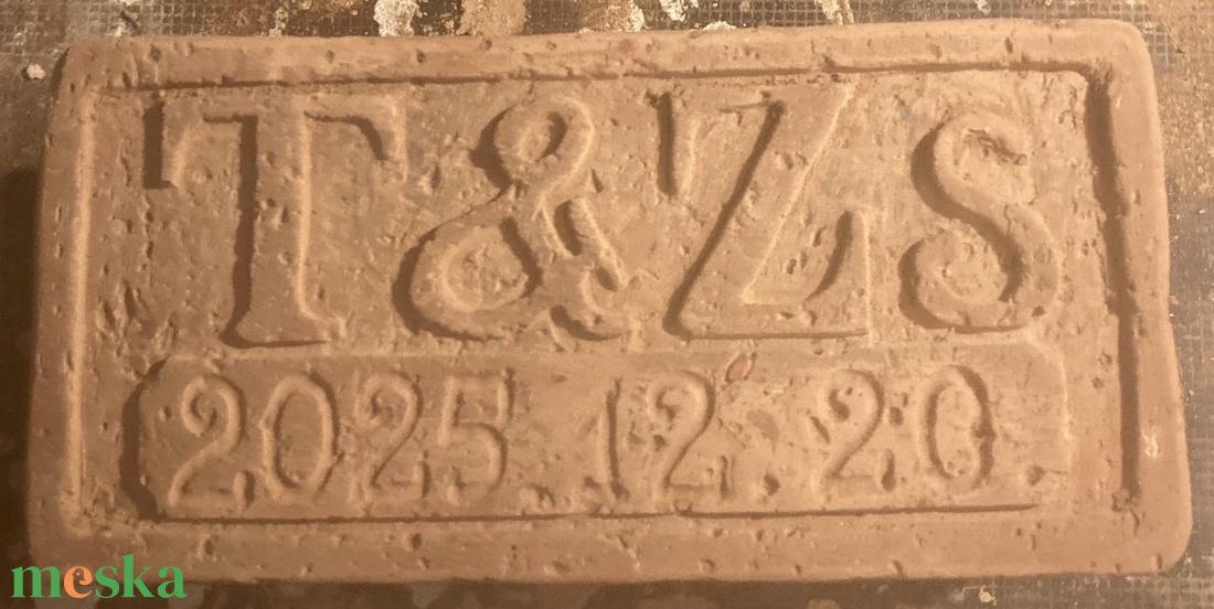 N 'and' L 2026.04.11. felirat - esküvő - dekoráció - tábla & jelzés - Meska.hu