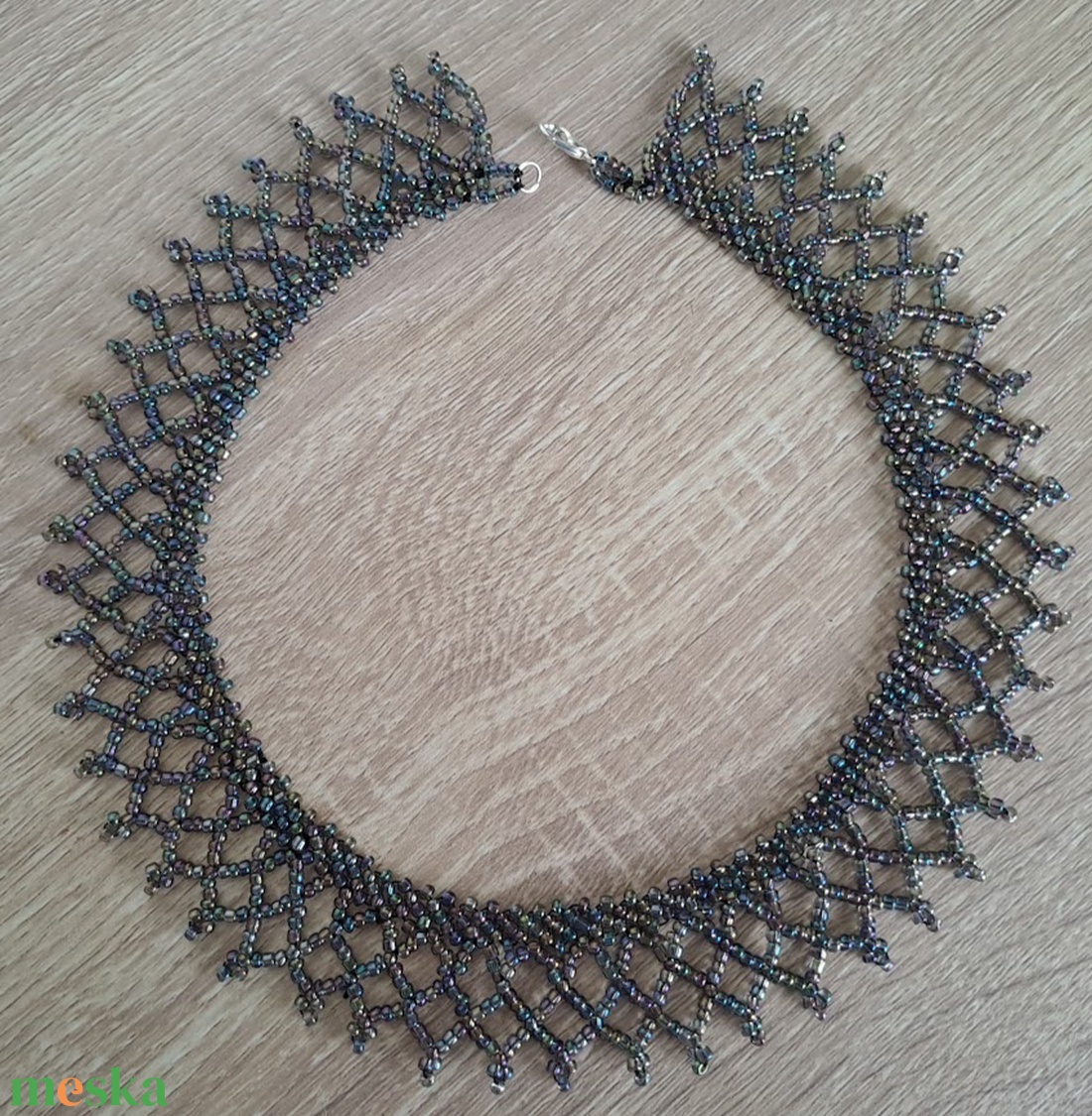 Kalotaszegi gyöngy tászli - ékszer - nyaklánc - gyöngyös nyaklánc - Meska.hu