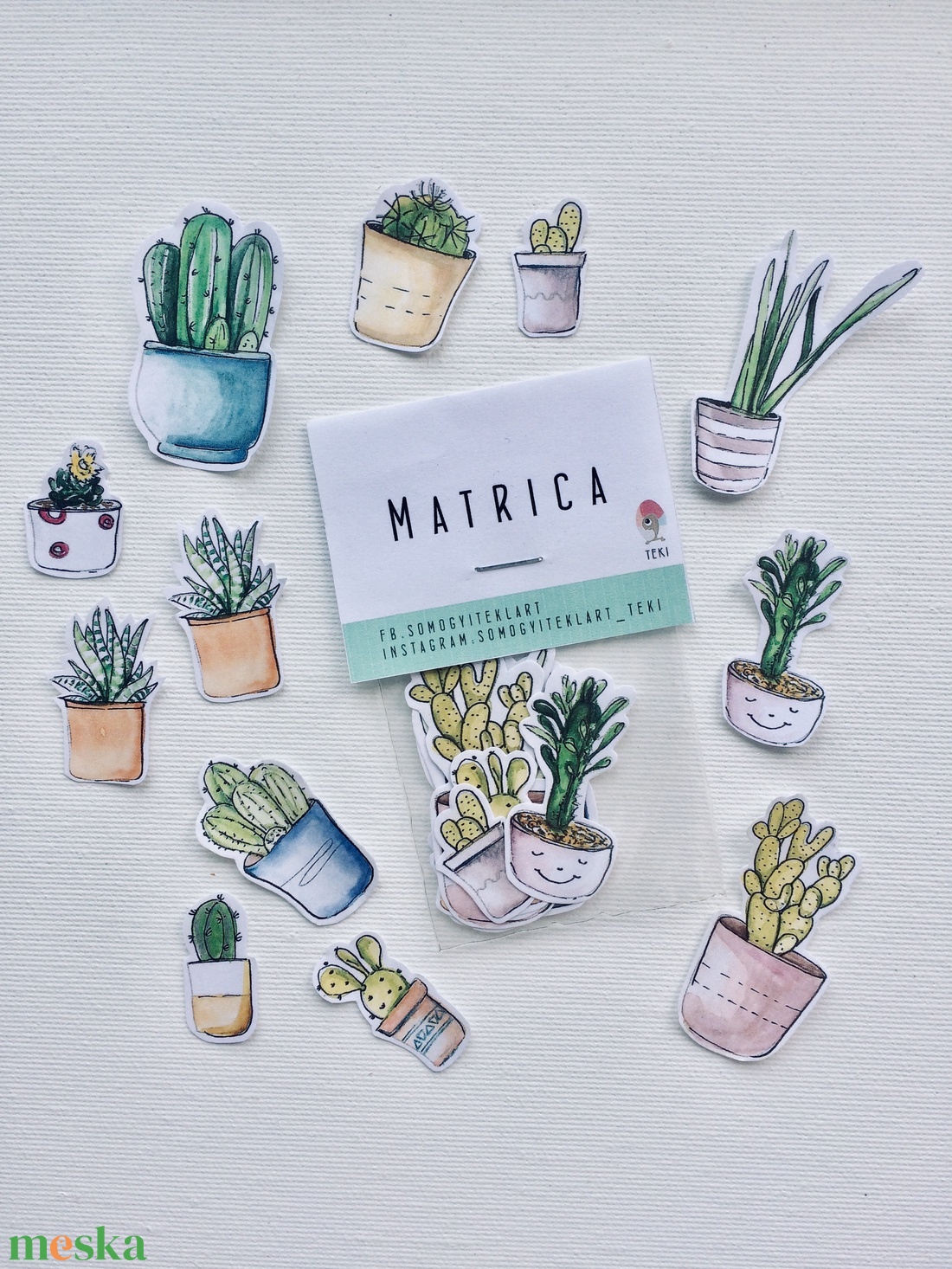Kaktuszos matrica - otthon & életmód - dekoráció - fali és függő dekoráció - falmatrica & tapéta - Meska.hu Kaktuszos matrica - otthon & életmód - dekoráció - fali és függő dekoráció - falmatrica & tapéta - Meska.hu