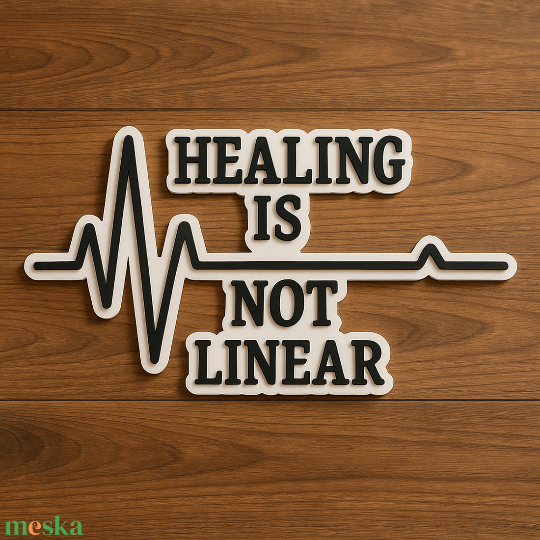 Healing is not linear Lézervágott inspiráció - otthon & életmód - dekoráció - kép & falikép - fából készült kép - Meska.hu Healing is not linear Lézervágott inspiráció - otthon & életmód - dekoráció - kép & falikép - fából készült kép - Meska.hu