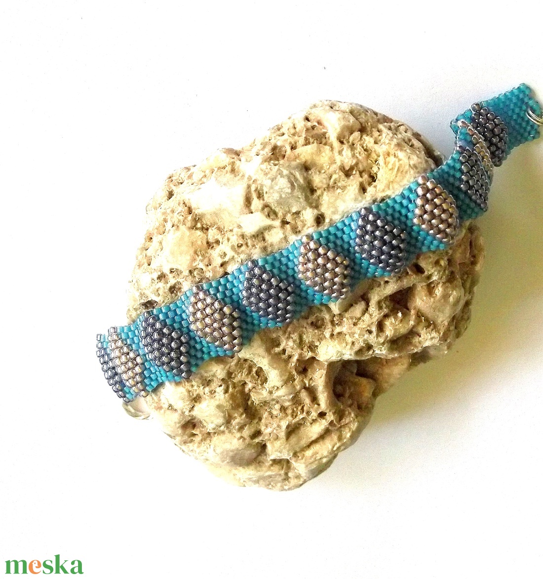 -30% Készletkisöprés! Metál rombuszok miniben - ékszer - karkötő - gyöngyös karkötő - Meska.hu -30% Készletkisöprés! Metál rombuszok miniben - ékszer - karkötő - gyöngyös karkötő - Meska.hu