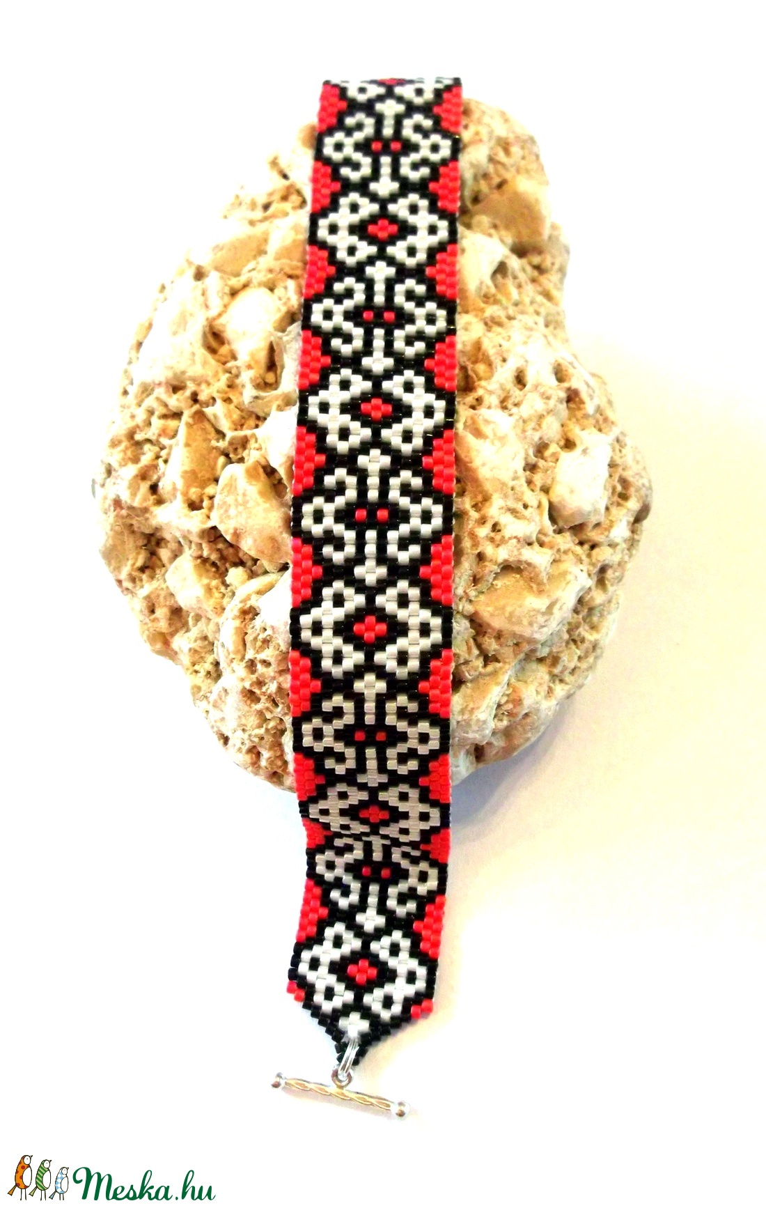Kacér ornamentika - ékszer - karkötő - gyöngyös karkötő - Meska.hu Kacér ornamentika - ékszer - karkötő - gyöngyös karkötő - Meska.hu