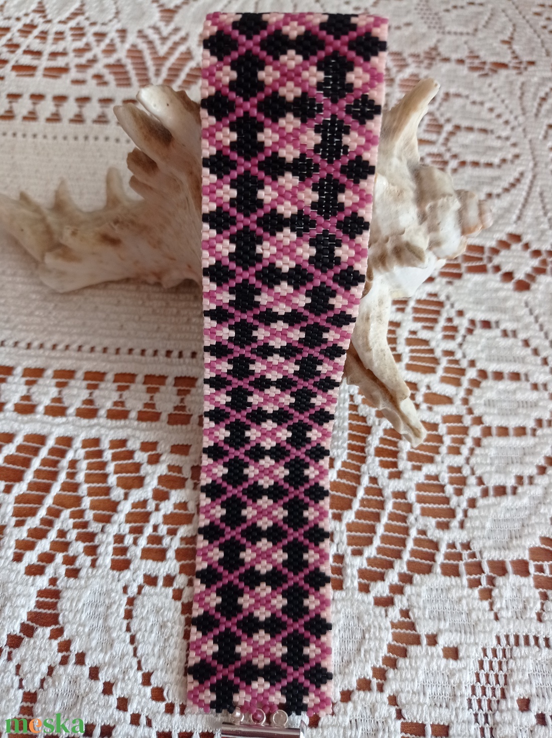 Retro kettes - ékszer - karkötő - gyöngyös karkötő - Meska.hu Retro kettes - ékszer - karkötő - gyöngyös karkötő - Meska.hu
