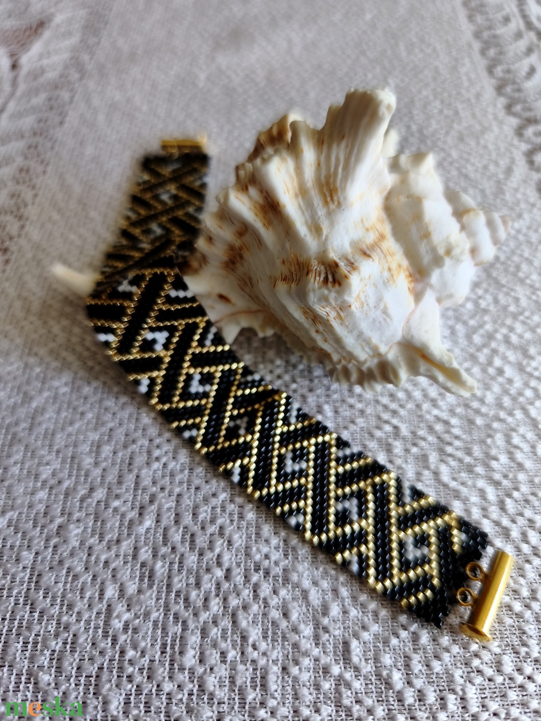 Elegancia - ékszer - karkötő - gyöngyös karkötő - Meska.hu