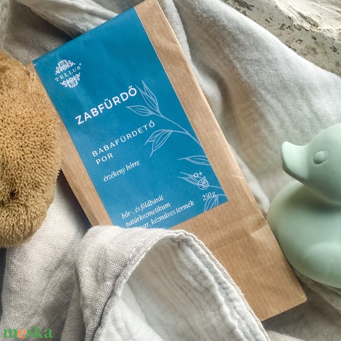 Zabfürdő  baba fürdető  érzékeny bőrre - szépségápolás - pelenka & babaápolás - krém - Meska.hu