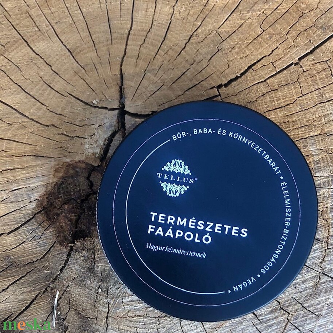 Tellus Faápoló Viasz  100% természetes, bőr- és környezetbarát bútorápoló - kellékek & szerszámok - fa - bútor - Meska.hu