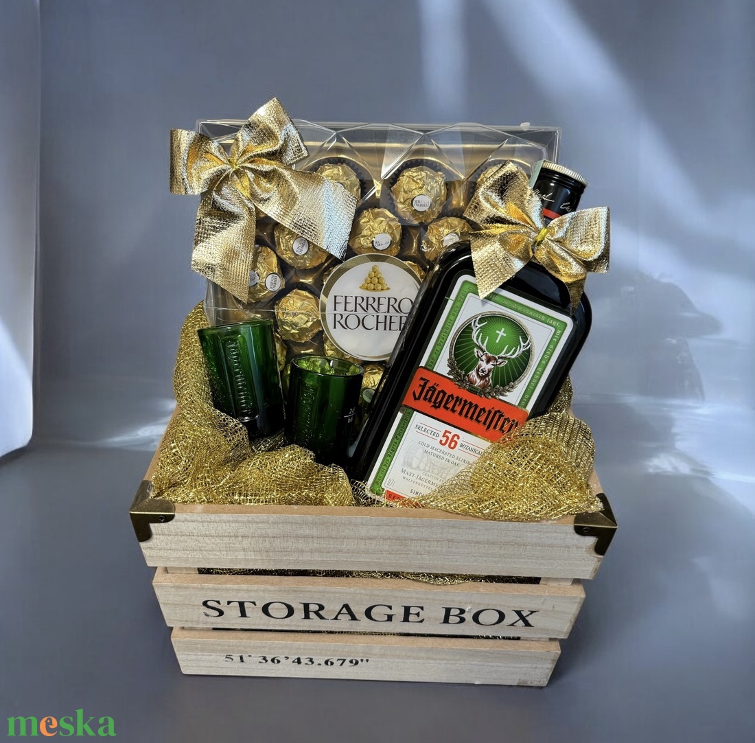 Jager box - karácsony - karácsonyi ajándékozás - karácsonyi ajándékcsomagolás - Meska.hu