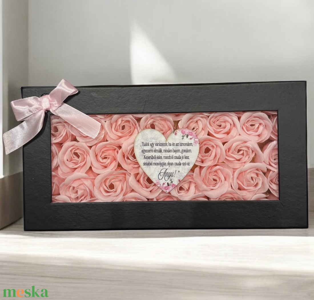 Szappanrózsa box - Anyu - otthon & életmód - dekoráció - virágdísz és tartó - virágbox, virágdoboz - Meska.hu Szappanrózsa box - Anyu - otthon & életmód - dekoráció - virágdísz és tartó - virágbox, virágdoboz - Meska.hu