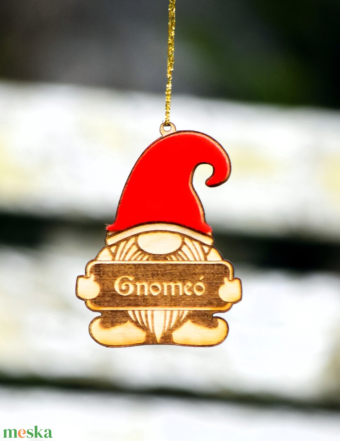 Fa manó dekoráció név gravírozással - otthon & életmód - dekoráció - dísztárgy - Meska.hu