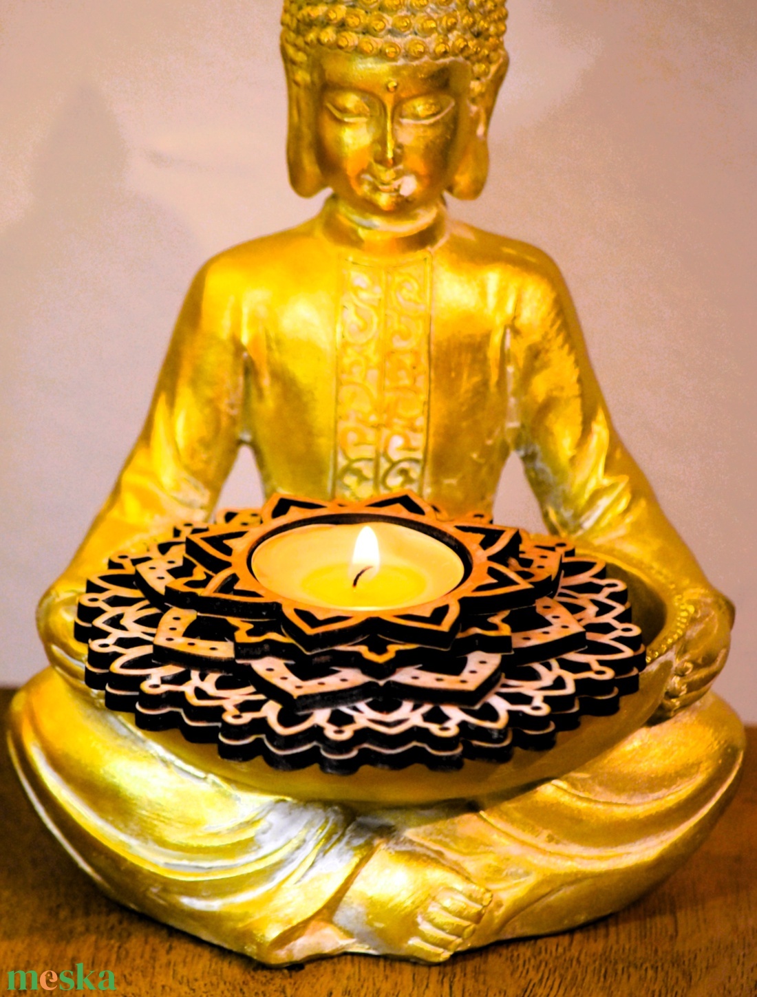 Mandalás fa mécsestartók - otthon & életmód - gyertya, illat, aroma - mécses és mécsestartó - Meska.hu