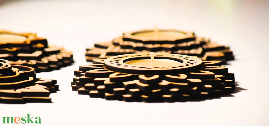 Mandalás fa mécsestartók - otthon & életmód - gyertya, illat, aroma - mécses és mécsestartó - Meska.hu