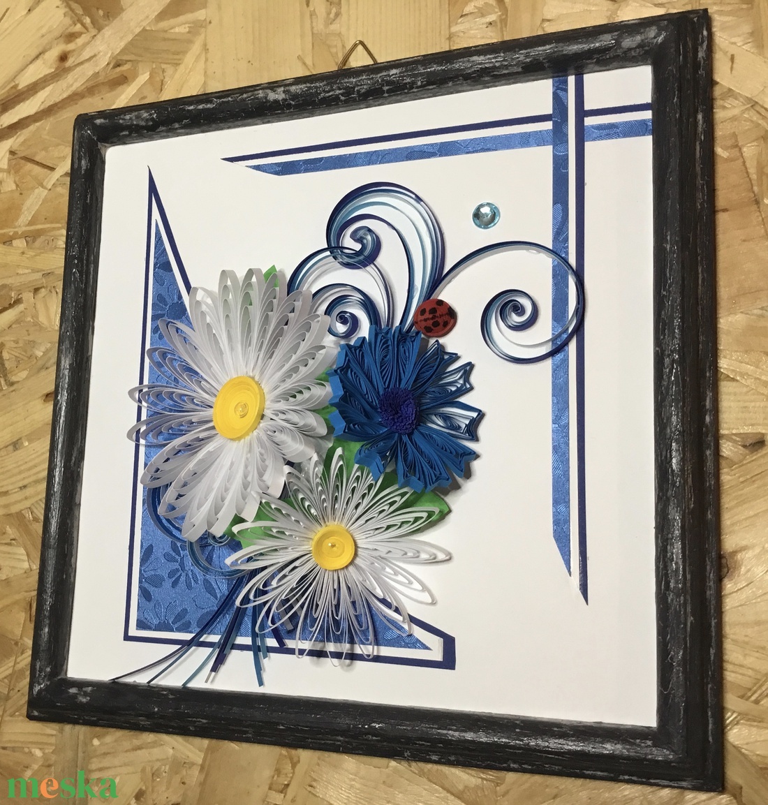Virágos quilling fa kerettel - otthon & életmód - dekoráció - kép & falikép - Meska.hu Virágos quilling fa kerettel - otthon & életmód - dekoráció - kép & falikép - Meska.hu