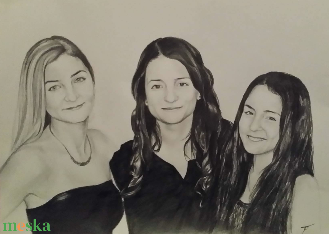 Portré - művészet - portré & karikatúra - portré - Meska.hu