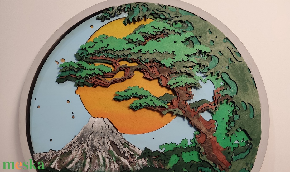 Tájkép - otthon & életmód - dekoráció - kép & falikép - táblakép - Meska.hu