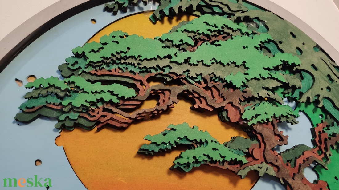 Tájkép - otthon & életmód - dekoráció - kép & falikép - táblakép - Meska.hu