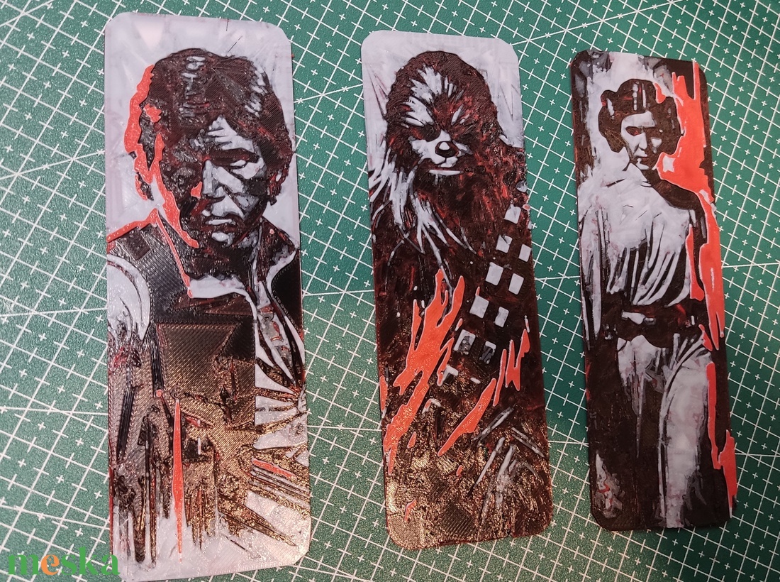 Scifi könyvjelző szett - könyv & zene - könyvjelző - Meska.hu