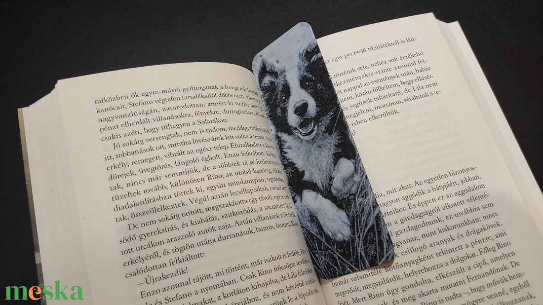 Kutyás könyvjelző - könyv & zene - könyvjelző - Meska.hu