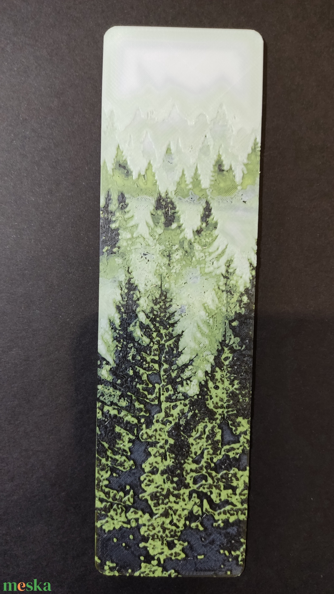 Fenyőfás könyvjelző - könyv & zene - könyvjelző - Meska.hu