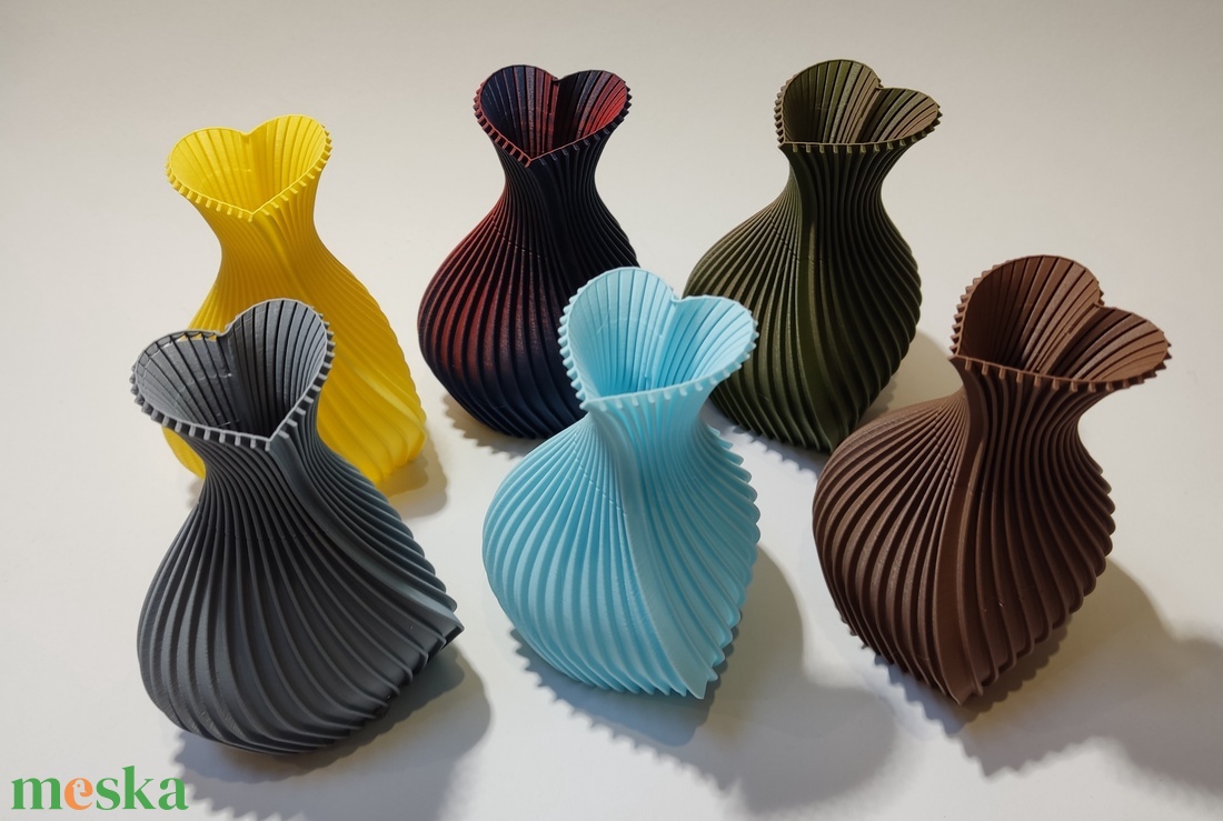 Szív alakú váza - otthon & életmód - virágdekoráció - virágtartó - váza - Meska.hu