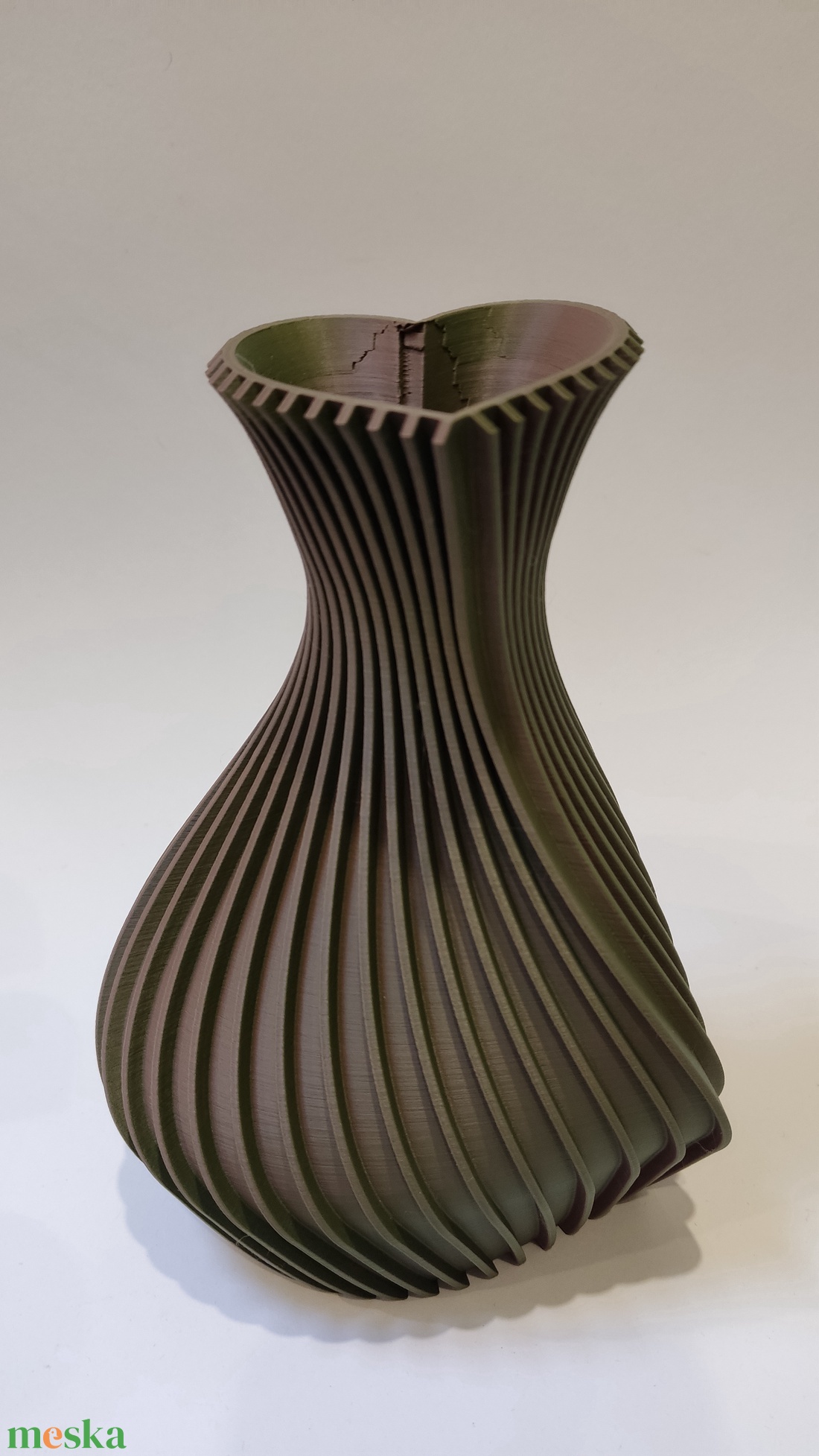 Szív alakú váza - otthon & életmód - virágdekoráció - virágtartó - váza - Meska.hu