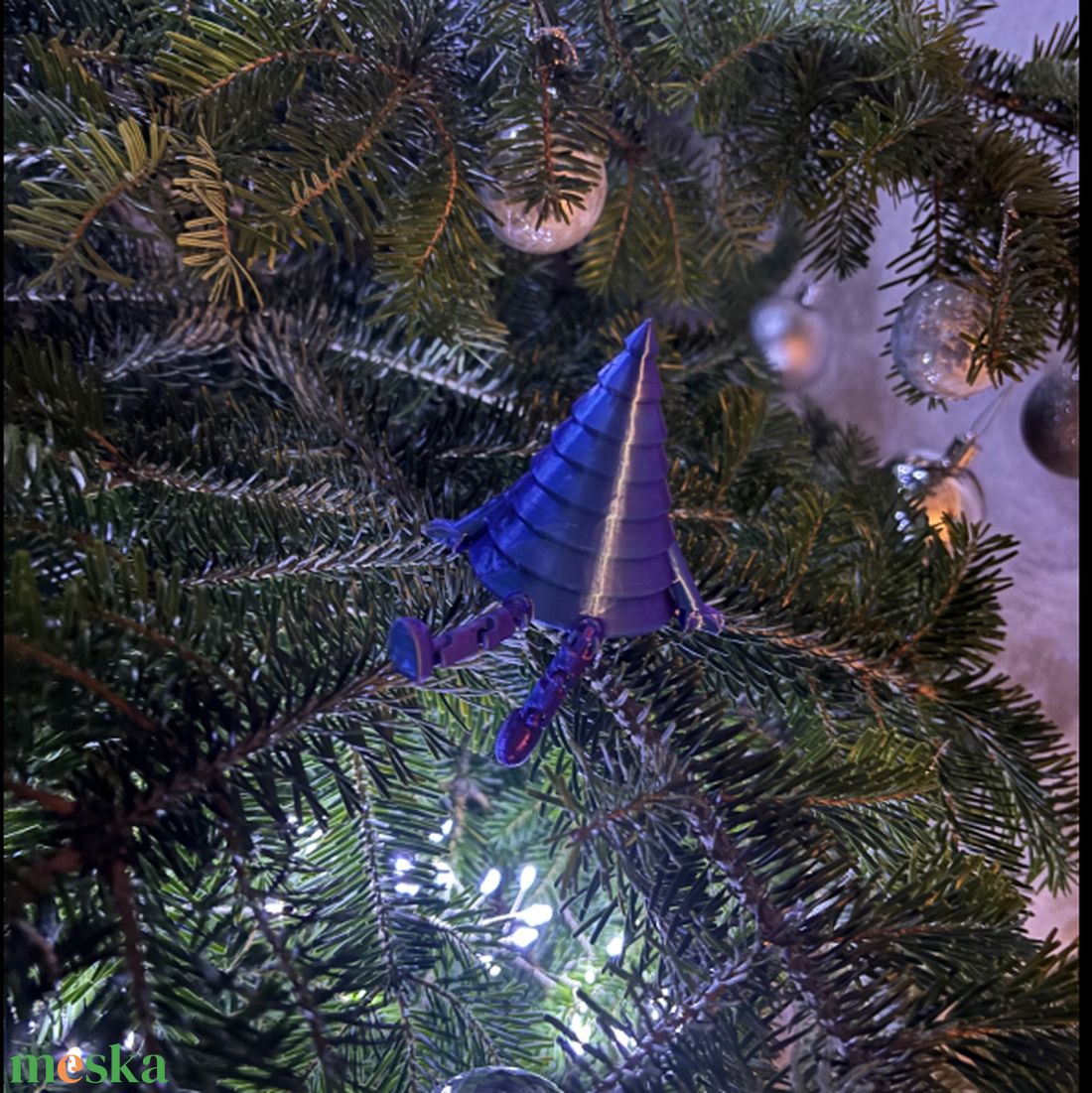 Karácsonyfa, asztali dísz - otthon & életmód - dekoráció - asztal és polc dekoráció - asztaldísz - Meska.hu