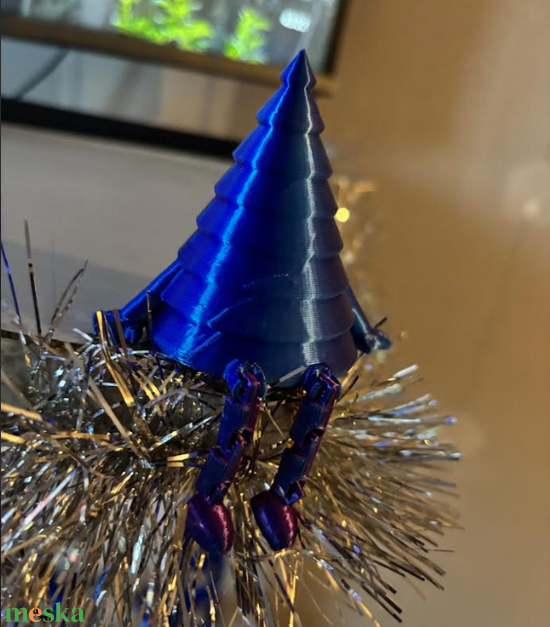 Karácsonyfa, asztali dísz - otthon & életmód - dekoráció - asztal és polc dekoráció - asztaldísz - Meska.hu