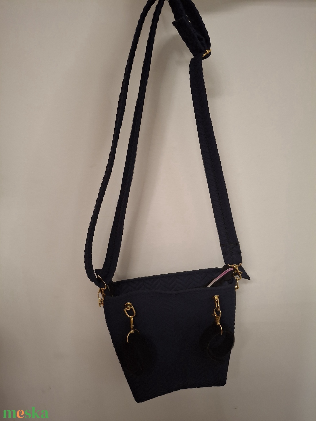 2:1-ben kistáska csatos hordozóra - táska & tok - kézitáska & válltáska - vállon átvethető táska - Meska.hu