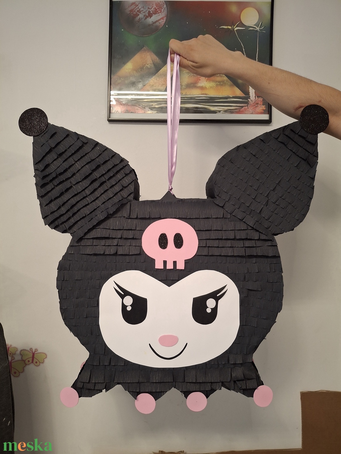 Pinata ( Kuromi ) - kellékek & szerszámok - díszíthető tárgyak - papírmasé - Meska.hu Pinata ( Kuromi ) - kellékek & szerszámok - díszíthető tárgyak - papírmasé - Meska.hu