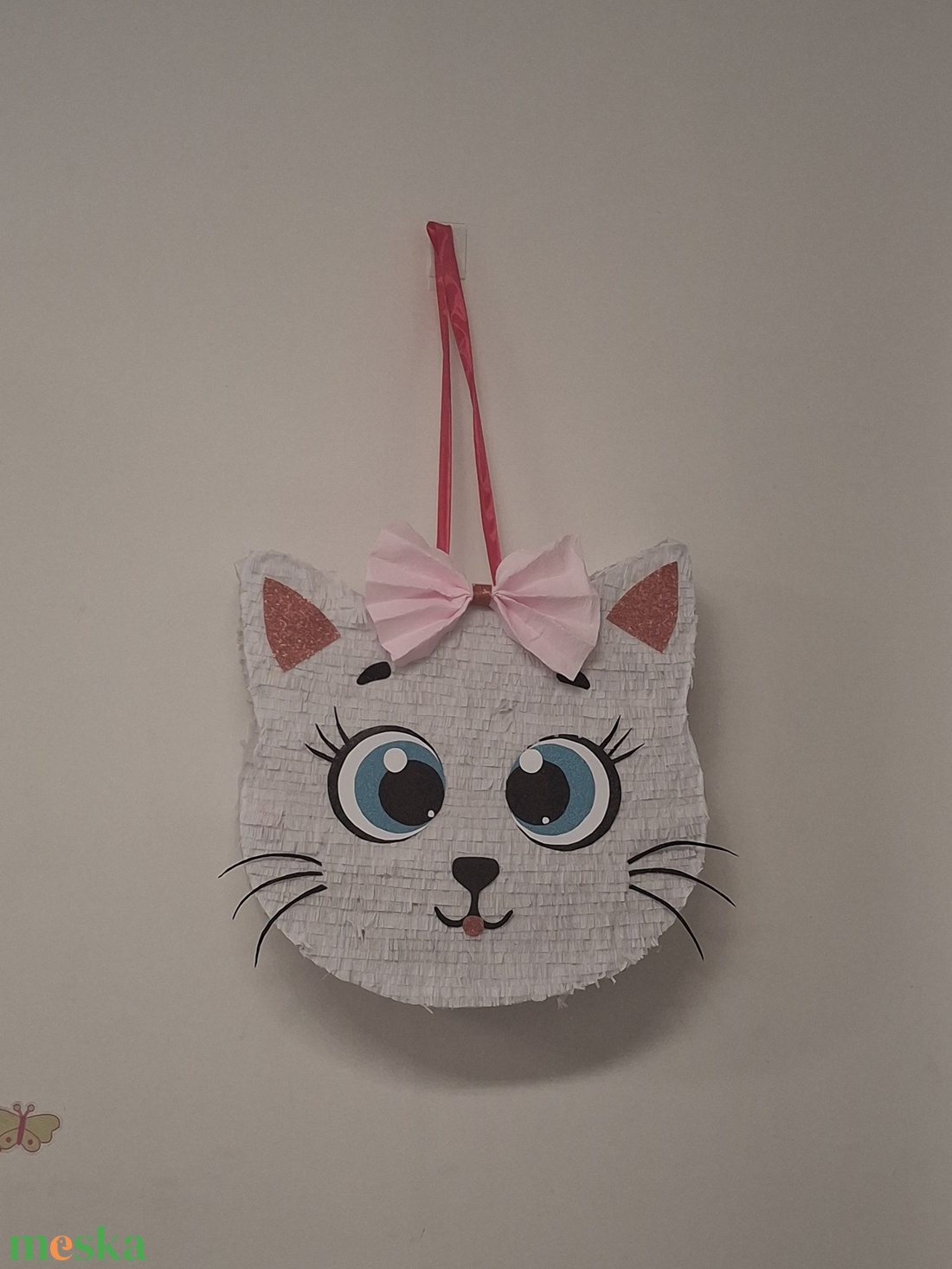 Pinata ( cica )  - kellékek & szerszámok - díszíthető tárgyak - papírmasé - Meska.hu