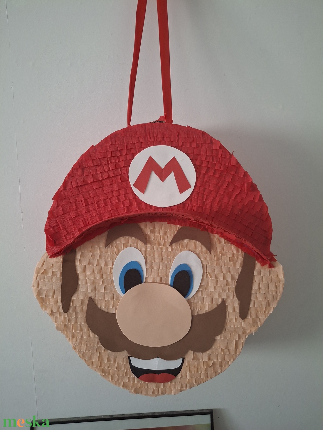 Pinata ( Mario)  - kellékek & szerszámok - díszíthető tárgyak - papírmasé - Meska.hu