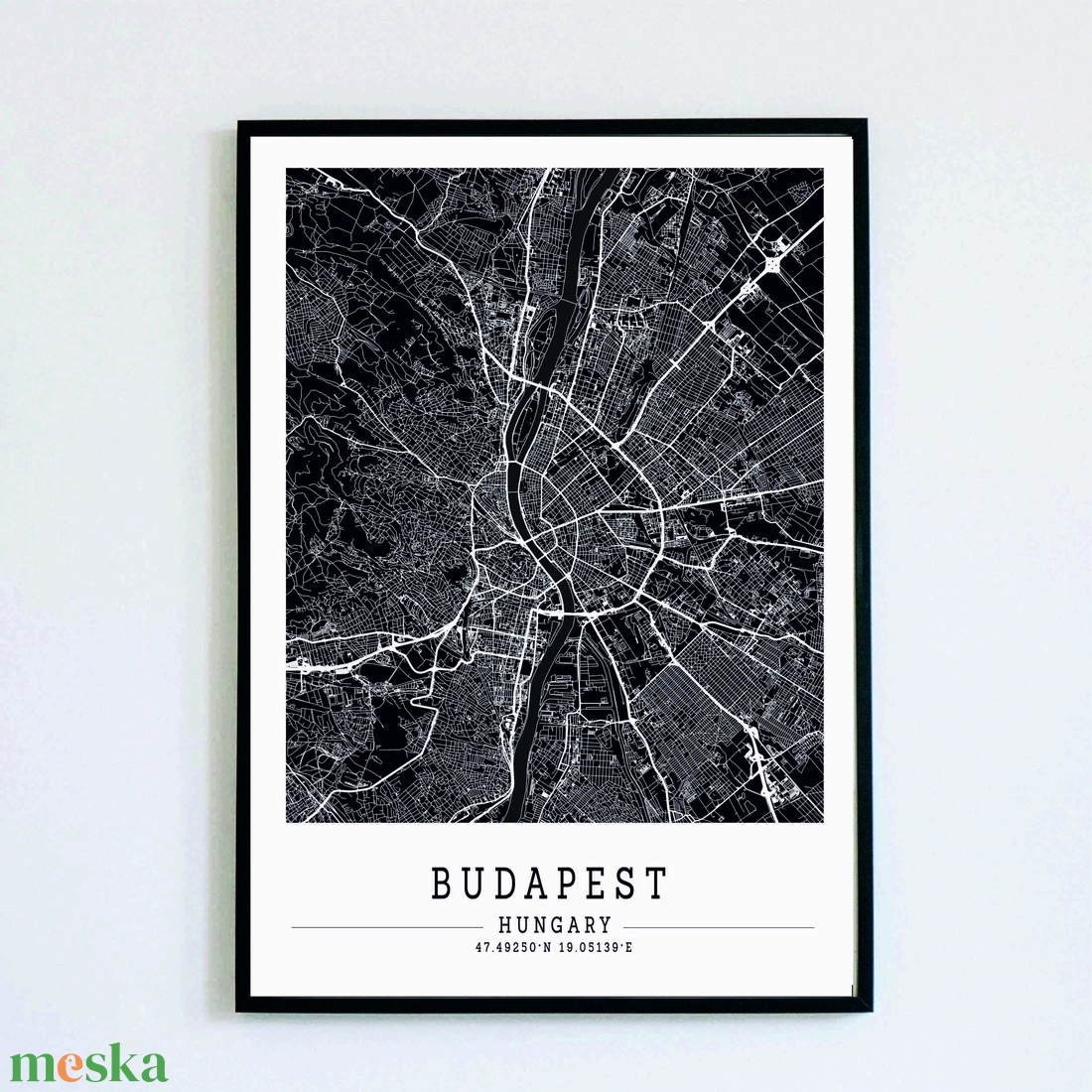 Minimalista BUDAPEST fekete-fehér dekorációs térkép - otthon & életmód - dekoráció - kép & falikép - poszter - Meska.hu Minimalista BUDAPEST fekete-fehér dekorációs térkép - otthon & életmód - dekoráció - kép & falikép - poszter - Meska.hu