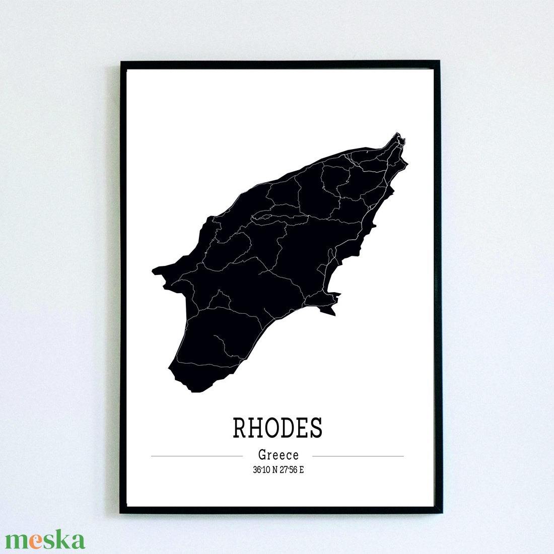 RODOSZ (Görögország) színes minimalista dekorációs térkép - otthon & életmód - dekoráció - kép & falikép - poszter - Meska.hu RODOSZ (Görögország) színes minimalista dekorációs térkép - otthon & életmód - dekoráció - kép & falikép - poszter - Meska.hu