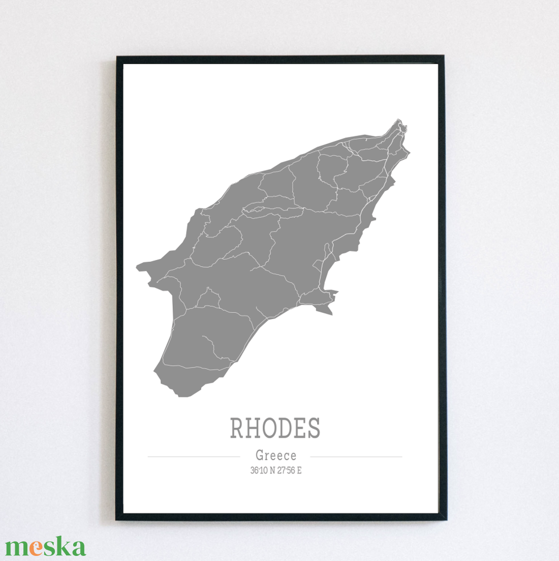 RODOSZ (Görögország) színes minimalista dekorációs térkép - otthon & életmód - dekoráció - kép & falikép - poszter - Meska.hu RODOSZ (Görögország) színes minimalista dekorációs térkép - otthon & életmód - dekoráció - kép & falikép - poszter - Meska.hu