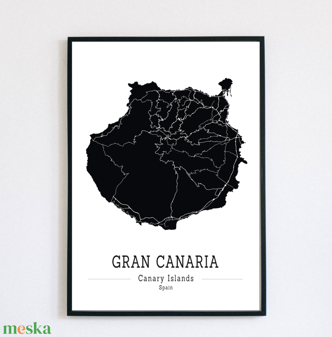 GRAN CANARIA (Kanári-szigetek) színes minimalista dekorációs térkép - otthon & életmód - dekoráció - kép & falikép - poszter - Meska.hu GRAN CANARIA (Kanári-szigetek) színes minimalista dekorációs térkép - otthon & életmód - dekoráció - kép & falikép - poszter - Meska.hu