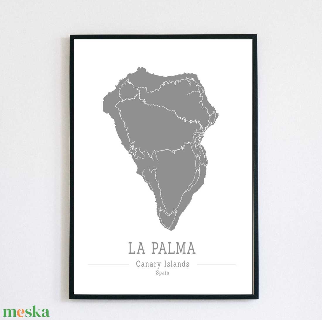 LA PALMA (Kanári-szigetek) színes minimalista dekorációs térkép - otthon & életmód - dekoráció - kép & falikép - poszter - Meska.hu LA PALMA (Kanári-szigetek) színes minimalista dekorációs térkép - otthon & életmód - dekoráció - kép & falikép - poszter - Meska.hu
