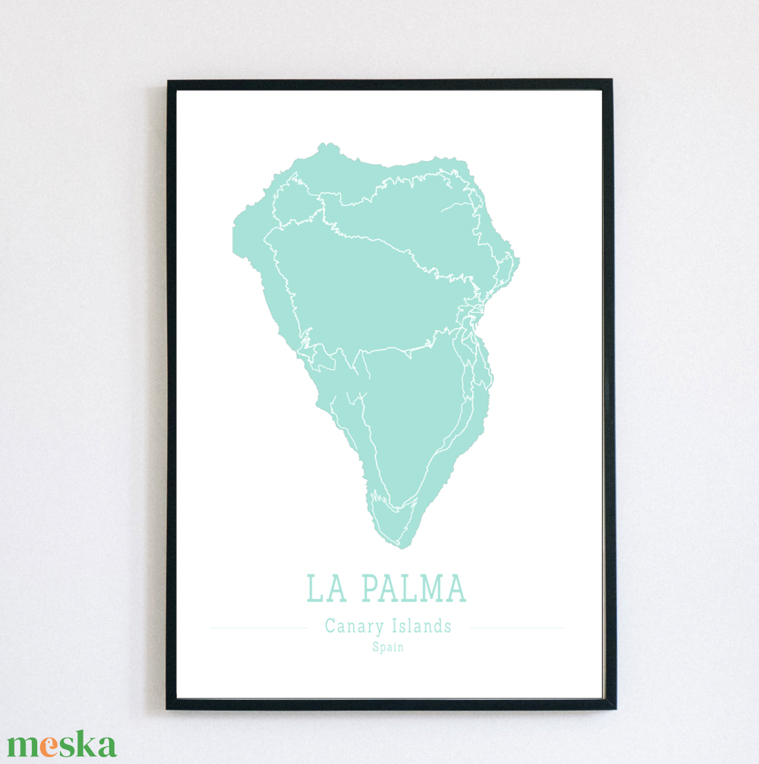 LA PALMA (Kanári-szigetek) színes minimalista dekorációs térkép - otthon & életmód - dekoráció - kép & falikép - poszter - Meska.hu LA PALMA (Kanári-szigetek) színes minimalista dekorációs térkép - otthon & életmód - dekoráció - kép & falikép - poszter - Meska.hu