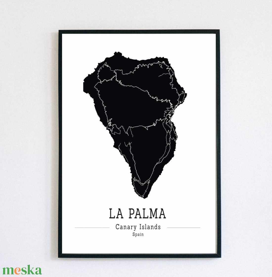 LA PALMA (Kanári-szigetek) színes minimalista dekorációs térkép - otthon & életmód - dekoráció - kép & falikép - poszter - Meska.hu LA PALMA (Kanári-szigetek) színes minimalista dekorációs térkép - otthon & életmód - dekoráció - kép & falikép - poszter - Meska.hu