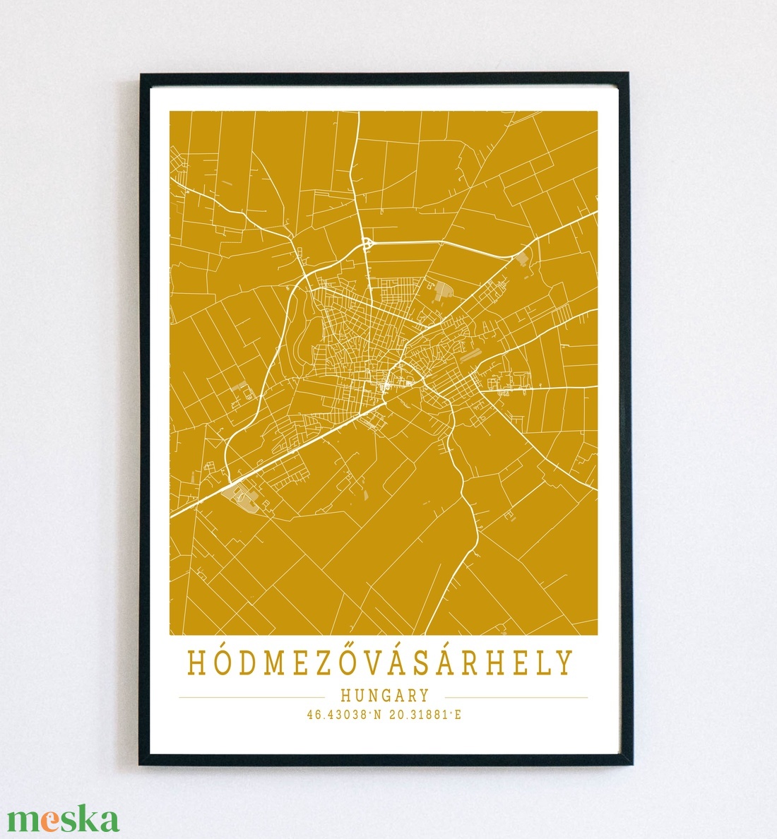 Minimalista Hódmezővásárhely mustársárga dekorációs térkép - otthon & életmód - dekoráció - kép & falikép - plakát - Meska.hu Minimalista Hódmezővásárhely mustársárga dekorációs térkép - otthon & életmód - dekoráció - kép & falikép - plakát - Meska.hu