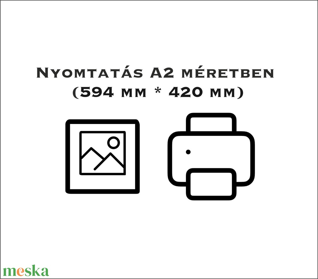 Kiegészítő szolgáltatás - Nyomtatás A2 méretben - otthon & életmód - dekoráció - kép & falikép - poszter - Meska.hu