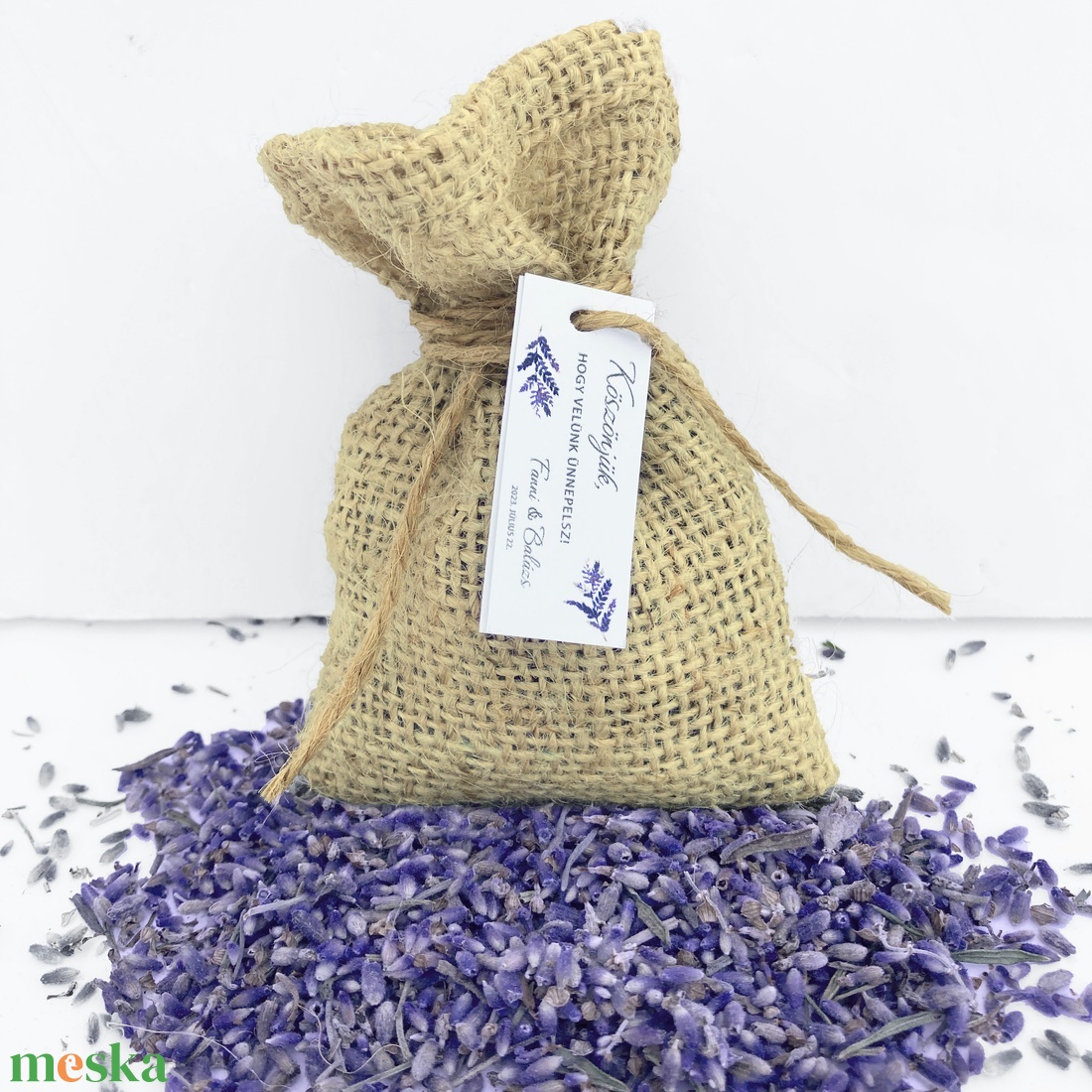 Levendula zsákocskában - esküvő - emlék & ajándék - köszönőajándék - Meska.hu