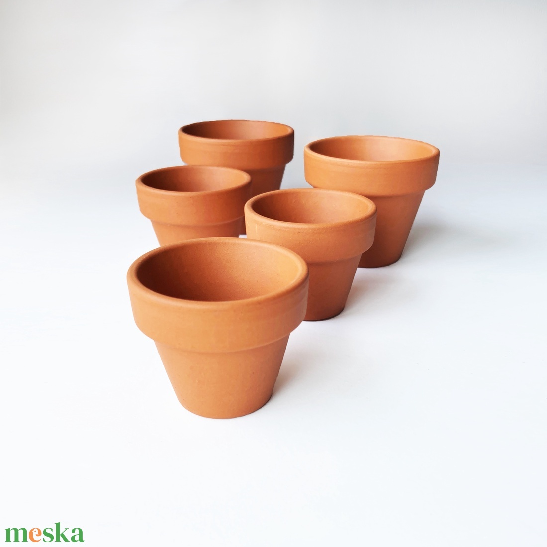 Mini agyagcserép - kellékek & szerszámok - dekorációs kellékek - egyéb kellékek - Meska.hu