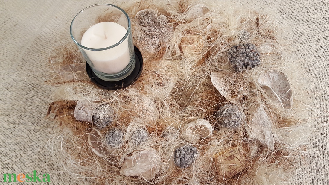 Kis kócos � bohém asztaldísz - otthon & életmód - virágdekoráció - virágdíszek - asztali virágdísz - Meska.hu