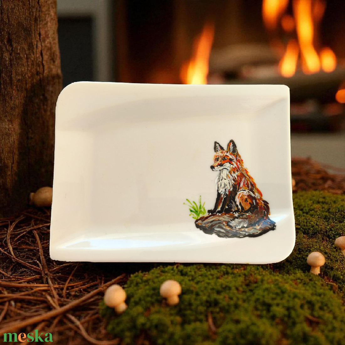 Kerámia tány�r - művészet - más művészeti ág - Meska.hu